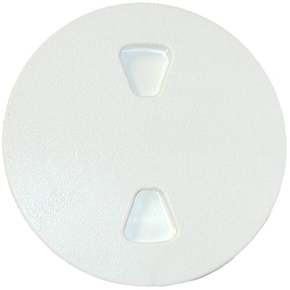 8" Sure-Seal&trade; Screw-Out Deck Plate, Polar White image number 0