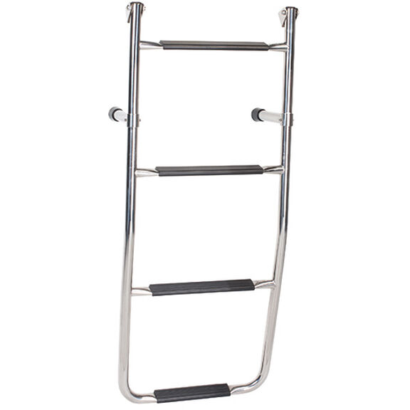 4-Step Hinged Transom Ladder image number 0