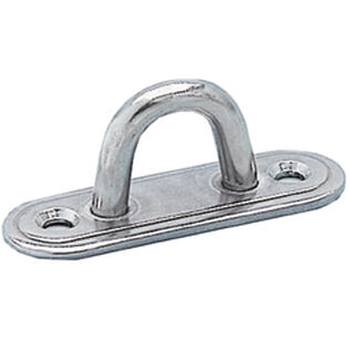 3/4" X 3 1/8" Oblong, Stainless Steel Padeye