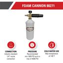 Simpson High Pressure Foam Cannon Rated up to 4000 PSI image number 1