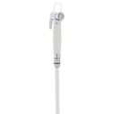 Recessed Shower Chrome Cup with Stainless Steel Lid, Hammer-Head Arctic White Sprayer, 6' White Rubber Hose image number 7