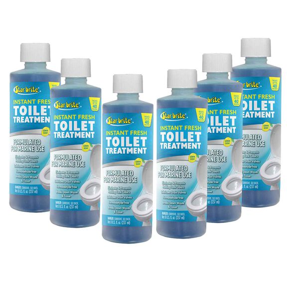 Instant Fresh Lemon Scent Toilet Treatment, 8 oz. 6-Pack image number 0