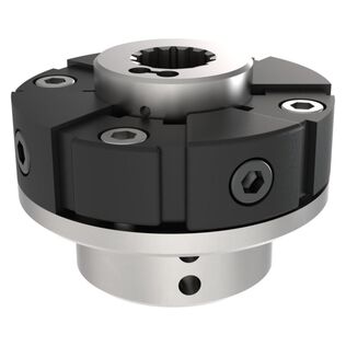 Side-Power Flexible coupler, complete 1pc for SH420/550 | hyd motor with SAE-C 14 tooth motor spline shaft