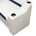 Wise DLX3009-204 DLX Series Pontoon Left Radius Arm Rest - Brite White image number 5