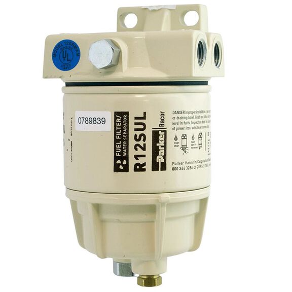 120RMAM2 Spin-On Diesel Fuel Filter/Water Separator, 2 Micron image number 0