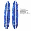Reel Salty  11 Rod Wall Rack - Deep Blue image number 1