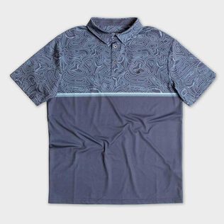 Men's Toothy Topo Stretch Polo