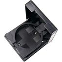 SEAFLO Fold-Up Adjustable Drink Holder, Black image number 2
