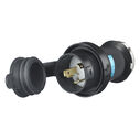 Hubbell Marine Twist-Lock, Watertight Safety Shroud Plug, 30A 250, L6-30P image number 0