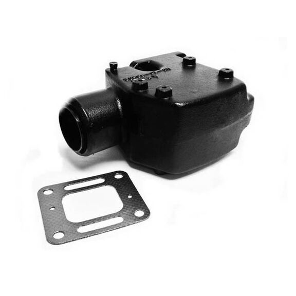 "18-1974-1 Riser with 0&deg; 3"" OD Nipple for V6, V8 Applications" image number 0