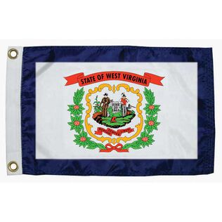 West Virginia State Flag, 12" x 18"