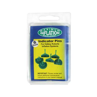 Green Replacement Indicator Pins, 6-Pack