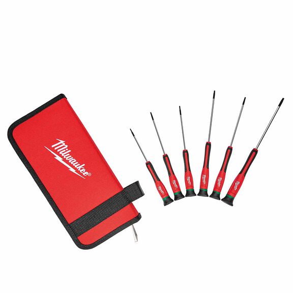 6 Piece Torx Precision Screwdriver Set with Case image number 0