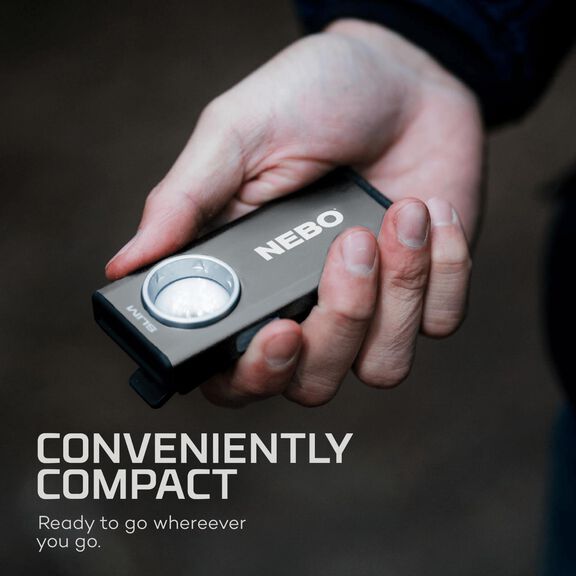 Slim Work Light, USB Rechargeable Bright Pocket Light with Clip image number 3