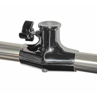 Rail-Mount Flag Pole Socket for 1 1/8" - 1 1/4" Rails