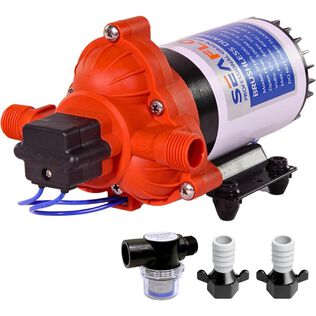 SEAFLO 33W Series 12V DC Brushless Water Pressure Pump - 3.0 GPM, 45 PSI