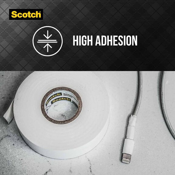 Scotch&reg; Vinyl Electrical Tape 35, 3/4" x 66', Red image number 7
