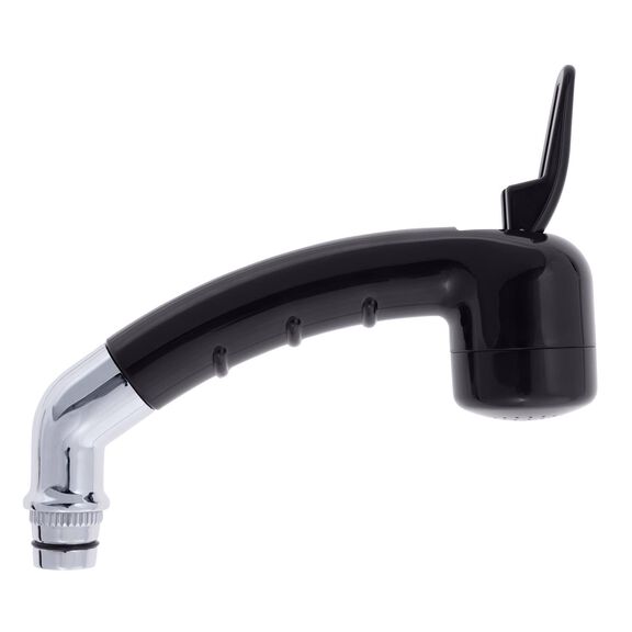 Small Marine Sprayer for Faucet, No Hook, 15/1-M w/Locking Teeth Black image number 1
