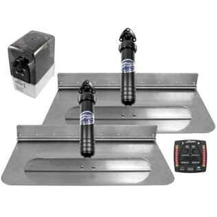 Bennett Marine 24" x 12" Hydraulic Trim Tab System W/One Box Indication