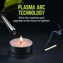 PLASMA XRL USB Lighter & Flashlight, Blue/Gray image number 1