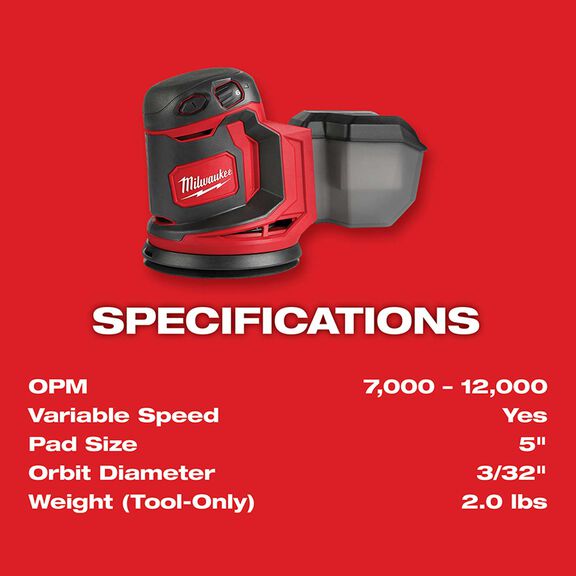 M18&trade; Random Orbit Sander image number 3