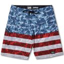 Men's Sharkskin Americamo Board Shorts image number 0