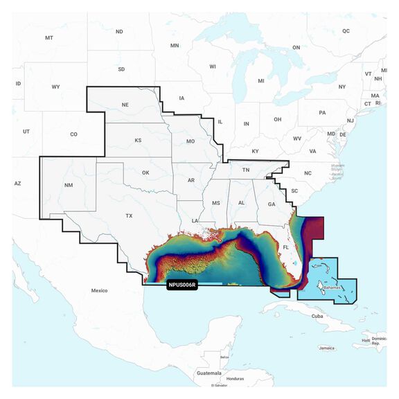 Navionics Platinum+ US006R U.S. South, Electronic Chart image number 0