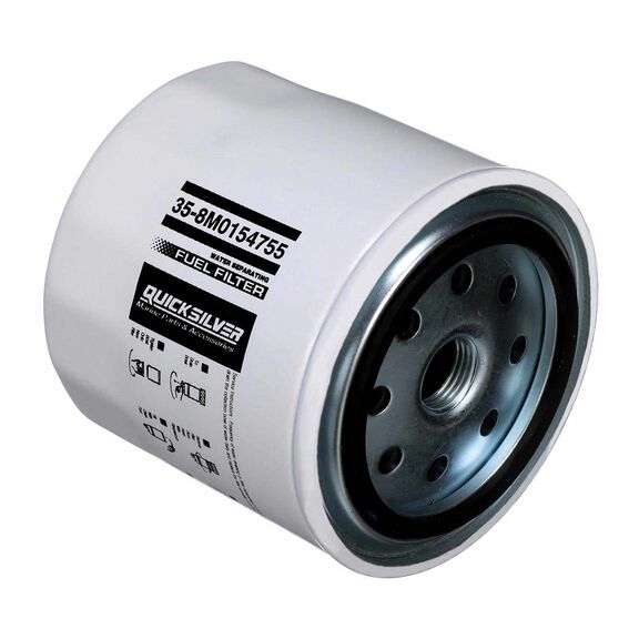 8M0154755 Water Separating Fuel Filter for Various Marine Engines image number 1