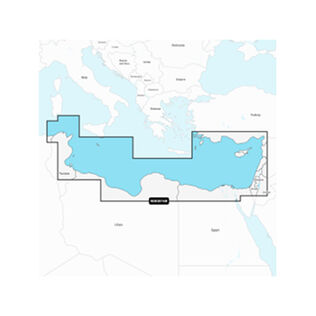 Garmin Navionics Vision+ EU016R Mediterranean Sea, Southeast, Electronic Chart
