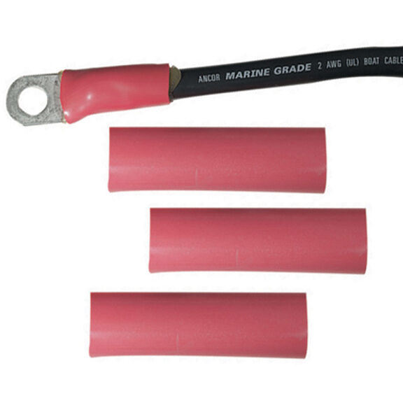 3/4" x 3" Tubing, Red, 3-Pack image number 0