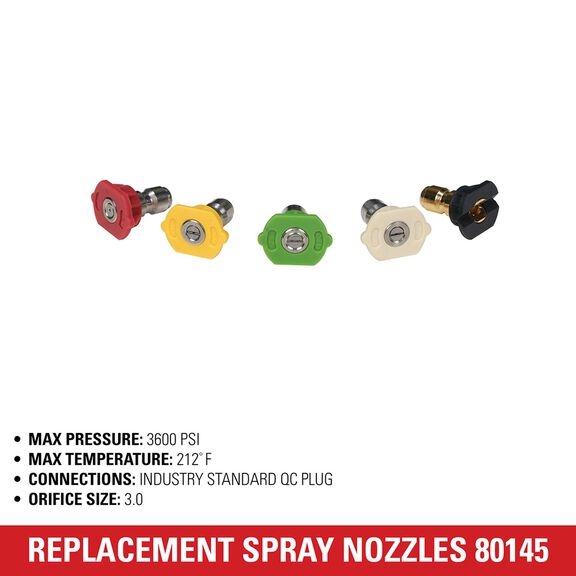 SIMPSON Universal Replacement Spray Nozzles image number 1