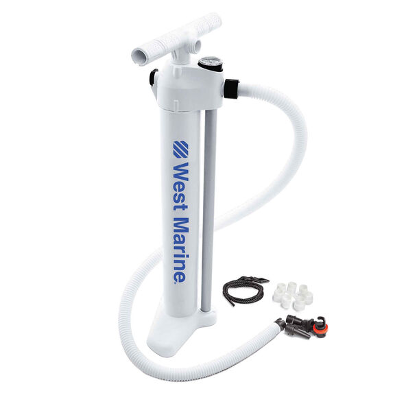 Premium iSUP/Tube Inflator Hand Pump with Gauge image number 0