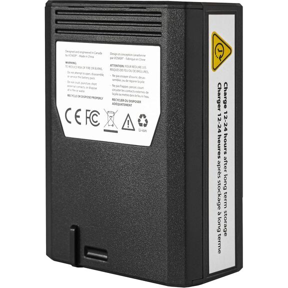 Vosker Extra Rechargeable Lithium Battery Pack for V300 and VKX Mobile Security Camera image number 1