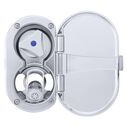 Trinidad Transom Shower Cold Only, Chrome Cup & Lid, Hammer-Head Arctic White Sprayer, 10' White Rubber Hose, Chrome Trinidad Handle image number 6