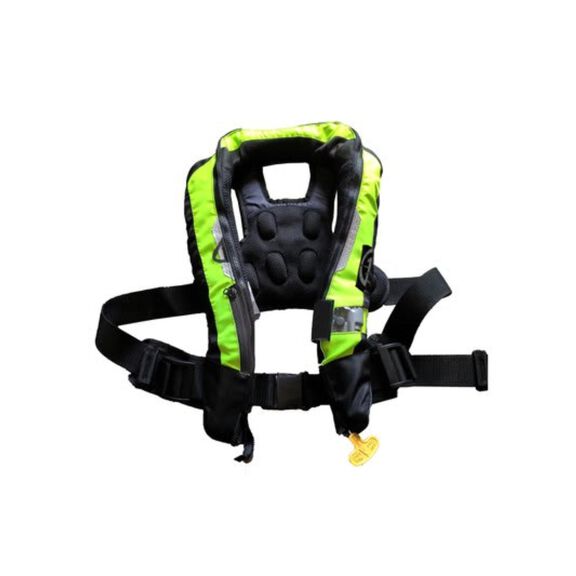 Pro Inflatable PFD Life Jacket, Auto/Manual Convertible, 38g, Hi-Visibility image number 0