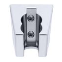 Universal Bulkhead Sprayer Holder 2-Position Chrome image number 2