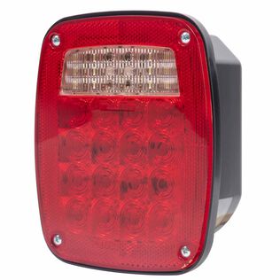 LED 5-3/4" Rectangular Universal Stop/Tail/Turn with Back-Up Light