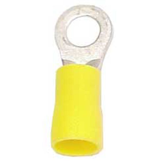 12-10 AWG Ring Terminals, #10, Yellow image number 0