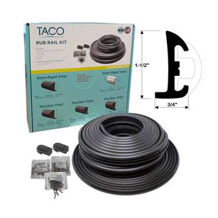 Flexible Vinyl Rub Rail Replacement Kits with Inserts