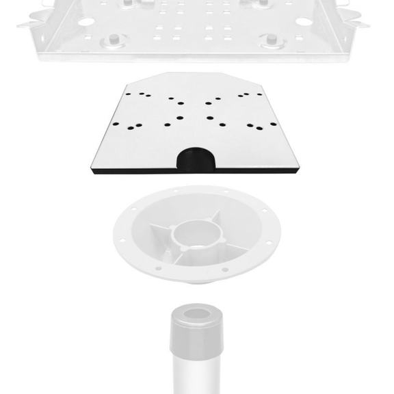 Universal Pedestal Adaptor - (SD) Grill / (SM) Table image number 1