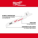 M12 HACKZALL&reg; Bi-Metal Blade - Metal Scroll, 5 Pack image number 1