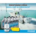 25W-40 Oil Change Kit for 200hp through 400hp 4-stroke Mercury L6 Verado Outboards image number 1