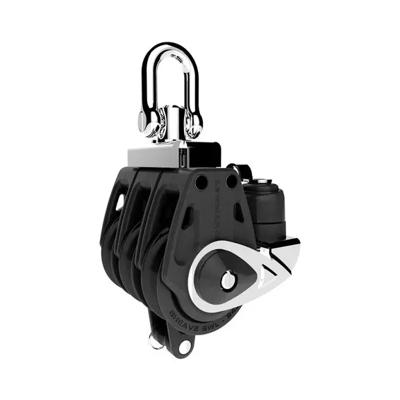 Lewmar Control 40mm Triple Block with Becket and Cam image number 0