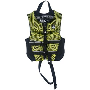 Fury Child CGA Life Jacket, Green/Black 33-55