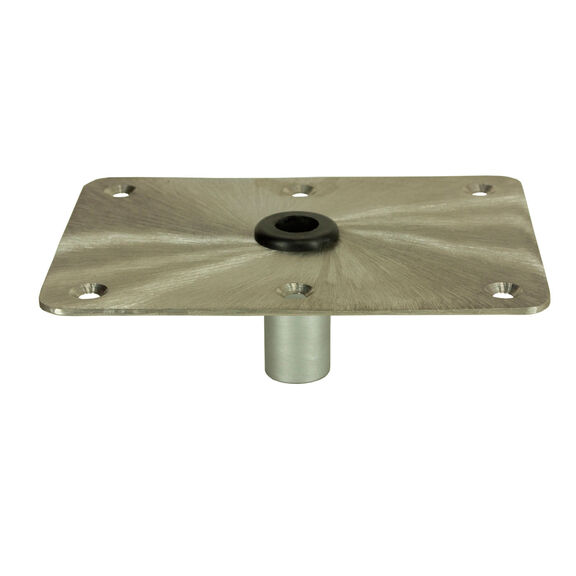 6" X 8" Standard Square Base Satin Finish image number 0