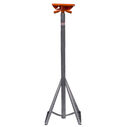 67" to 84" Flat Top Galvanized Powerboat Stand image number 0