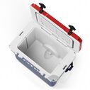 22 Quart Ultra-Light Hard-Sided Ice Chest Cooler, Fits 30 Cans or 8 Wine Bottles, Patriot image number 2