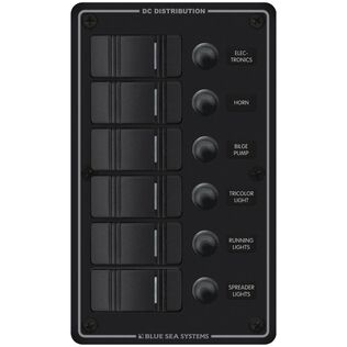 Water Resistant Circuit Breaker Panel, 6-Position