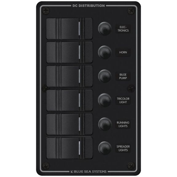 Water Resistant Circuit Breaker Panel, 6-Position image number 0