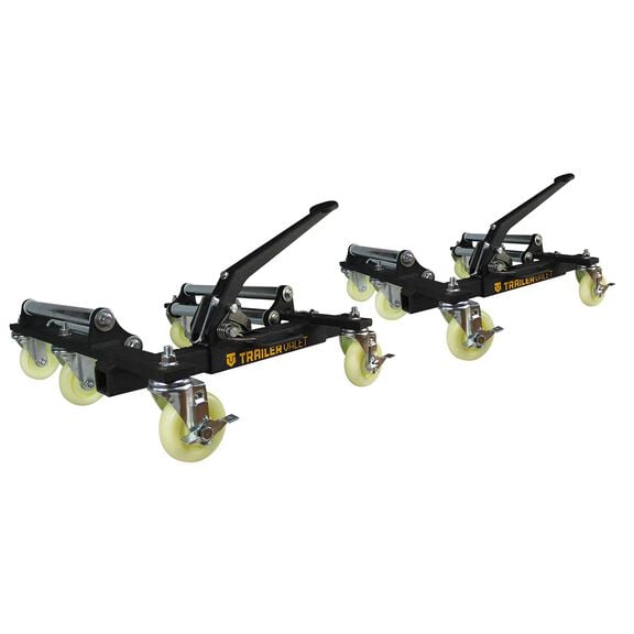 2,000 lb. Capacity RV and Large Trailer 6 Wheel Dolly, Set of 2 image number 0